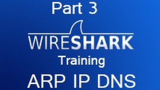 Wireshark Training - Part 3 Find IP,ARP,DNS,TCP,MAC