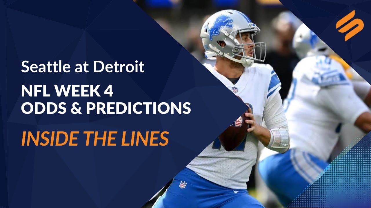 Seahawks vs. Lions Point Spread NFL Week 4 Odds, Prediction YouTube