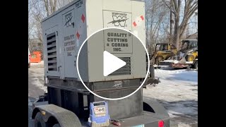 Winco Gen-Set Generator On 2015 Trailer
