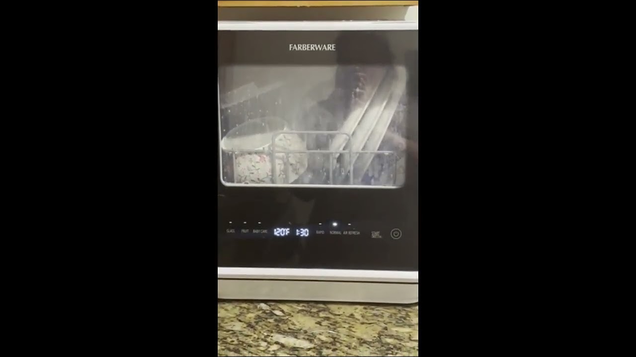 Farberware Complete Portable Countertop Dishwasher 