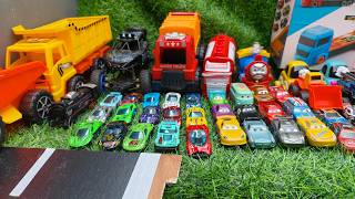 Toy ASMR Disney Pixar Cars Review | Lightning McQueen Diecast Collection Satisfying | Racing Action