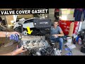 VALVE COVER GASKET REMOVAL REPLACEMENT DODGE DART. VALVE COVER REMOVAL