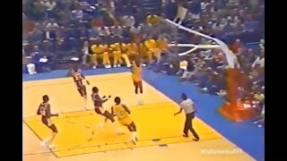 Young Bernard King Dunking With The Den State Warriors