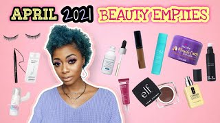 EMPTIES: Products I've Used Up (Hair, Makeup & Skincare) (April 2021)