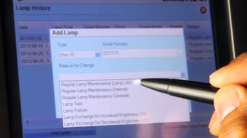 Lamp alignment Christie CP-4230 digital projector - CN