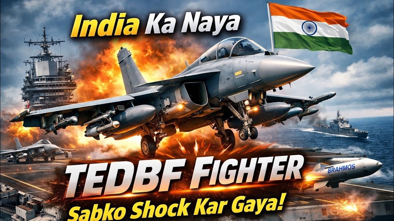 "TEDBF Fighter Jet Ne India Ki Power Ko Badal Diya!"
