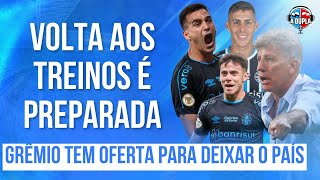 🔵⚫️ Diário do Grêmio KTO: Renato tem peso de escolha | Locais dos trabalhos | Revelação de Carballo