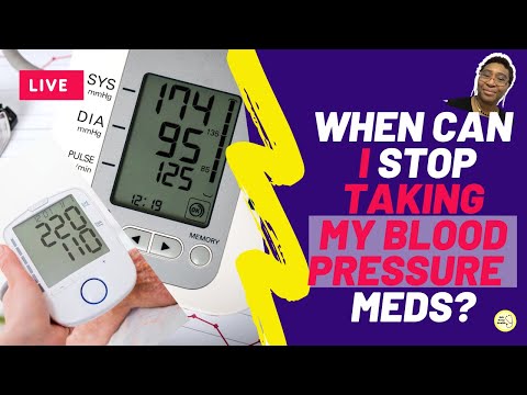When Can I STOP Taking My (HIGH) Blood Pressure Medicines -High Blood Pressure Control