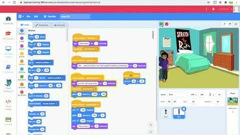 Creating animations using visual programming | Cyber Square | Coding for kids