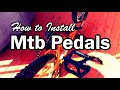 How to Install MTB Pedals | Crank Brothers Stamp 1