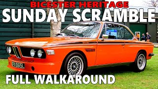 The Bicester Heritage Sunday Scramble | Full classic car show walkaround!