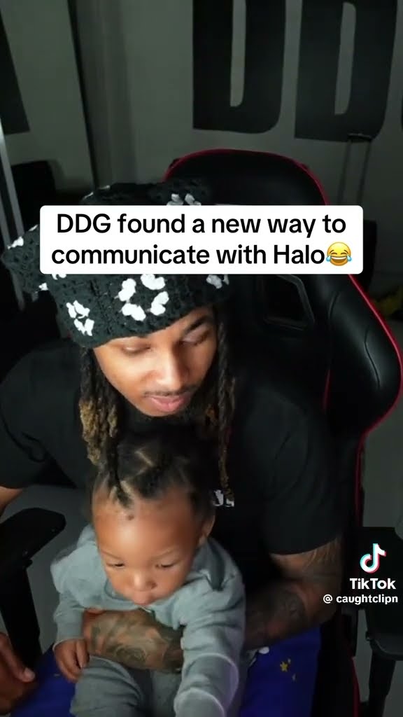 They found a new way to communicate #hoodnews #ddg #halo #father #son #funny #lol #shortvideo #omfg