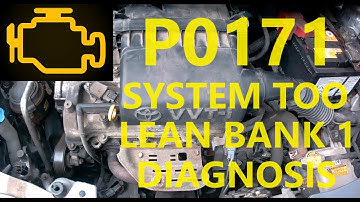 P0171 Engine Fault Code: System Too Lean Bank 1 Diagnosis, Solved, DIY Easy Check, Toyota, Ford Etc.