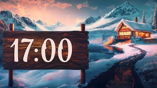 Winter Wonderland 17-Minute Silent Timer ❄️ ⏳