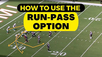 How To Use RPOs In Your Offense | Learn a offense with this breakdown of the Run-Pass Option