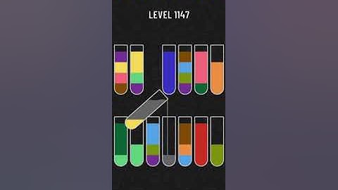 water sort puzzle - level 1147