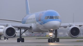 19 Close Up Planes Takeoffs &amp; Landings - Manchester Airport