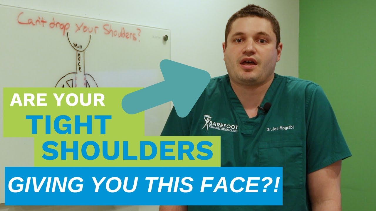 "I have tight shoulders everyday after work!" DROP YOUR SHOULDERS