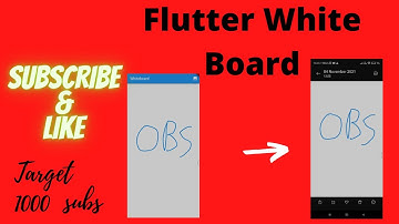 Flutter Whiteboard Plugin Tutorial || Create Signature / Draw Screen || Export image on all platform