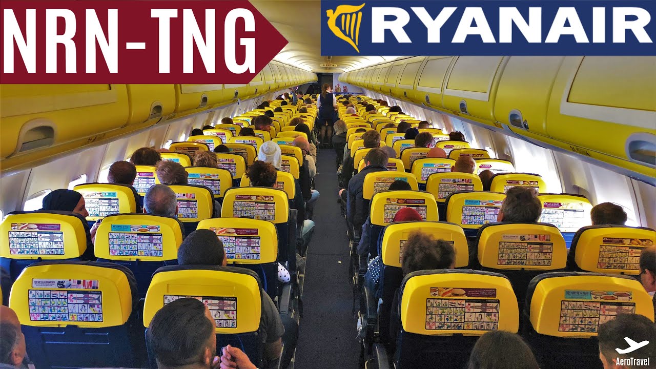 RYANAIR TRIPREPORT | WEEZE 🇩🇪 to TANGIER 🇲🇦 | FR 1820 | Boeing 737-8 | FullHD 60fps