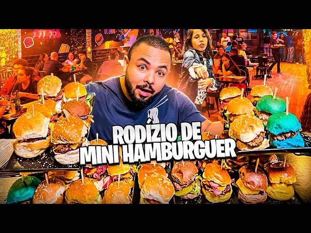 ALERTA MÁXIMO NESSA DICA GALERA!! ( rodízio de pastéis, mini hambúrgu