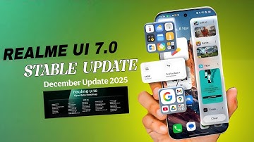 Realme UI 7.0 December 2025 Stable Updated Device list | Realme Android 16 Update & Top Features ⚡