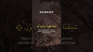 QS AL ANFAL:20-22