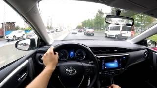 Toyota Corolla 2016 - первые метры за рулем