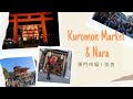 Must SEE Attractions in Osaka! | Kuromon Market & Nara Vlog | 黒門市場 + 奈良 Vlog