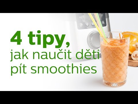 Philips Akademie zdraví | 4 tipy, jak si vaše děti zamilují smoothies