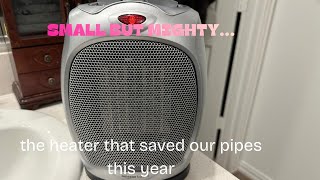 HONEST REVIEW! Ceramic space heater