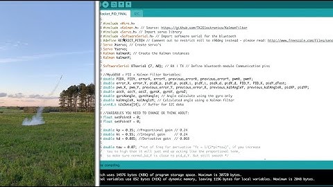 Arduino Code For TVC Rocket PID Control Ep. 2