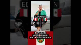 👑 ¿Perú es SUPERIOR a México? 🇵🇪 vs 🇲🇽 (La verdad de las escuelas) #shorts