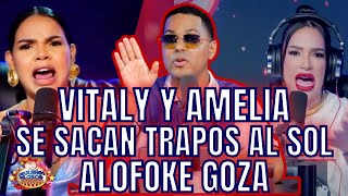 GUERRA DE INSULTOS Y AMENAZAS ENTRE VITALY Y AMELIA. SE SACAN TRAPOS AL SOL