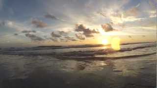 Surf and Sunset: Salute to the Sun