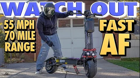 ONE EXTREMELY POWERFUL HIGH SPEED ELECTRIC SCOOTER - THE ONECNA GT9