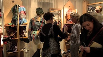 Selling Nuno Felt Fashion at a Craft Show- An Inside Look at what it takes.