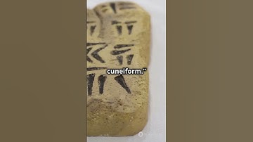 The Invention of Writing Sumerian Cuneiform#Cuneiform #AncientMesopotamia #WritingHistory #Sumerians