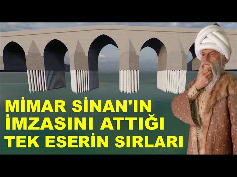 Mimar Sinan'ın İmzasını Taşıyan Tek Eserin Sırları / ŞAHESERDEKİ İMZA / Büyükçekmece Köprüsü / 3d