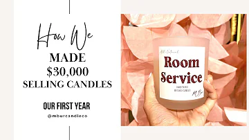 How we sold 1500 candles in our first year