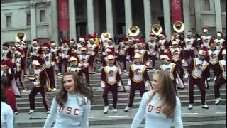 USC Trojan Marching Band LMFAO Party Rock Trafalgar Square, London 2012