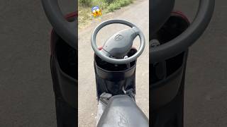 Car Steering in Scooter #theexperimentfort