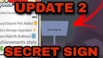 THE UPDATE 2 *SECRET SIGN* CLOUD SECRET EGG IN TAPPING SIMULATOR 😱