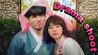 BTS SHOOTING K-drama 🥰 // Hindi dub