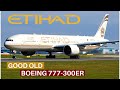 Etihad airways boeing 777300er economy  paris  abu dhabi