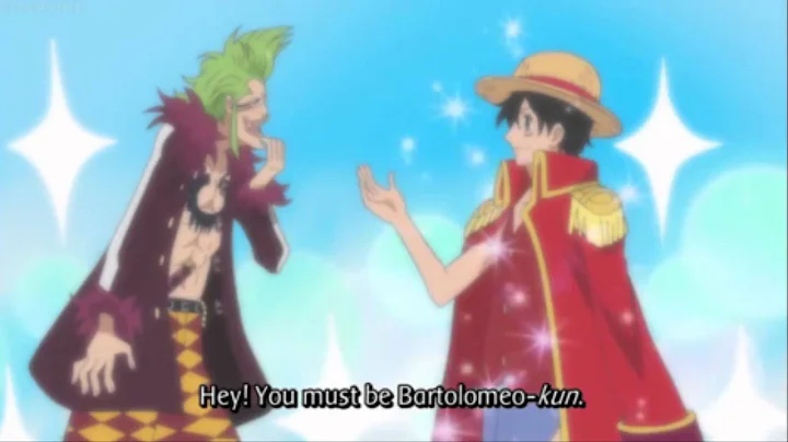 Luffy Meets Bartolomeo