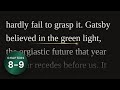 The Great Gatsby | Ch. 8-9 | Read-Along Audiobook