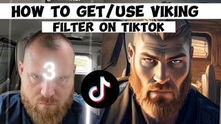 How to get/Use Viking filter on tiktok • How to do Viking ai filter tiktok on tiktok | Viking filter screenshot 5