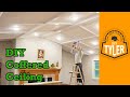 DIY Coffered Ceiling DIY Coffered Ceiling