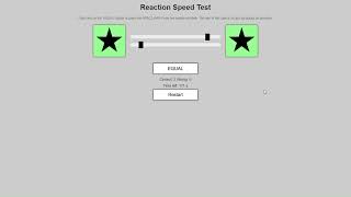 CUT-E Reaction Speed Test - Cadet Pilot Aptitude Test